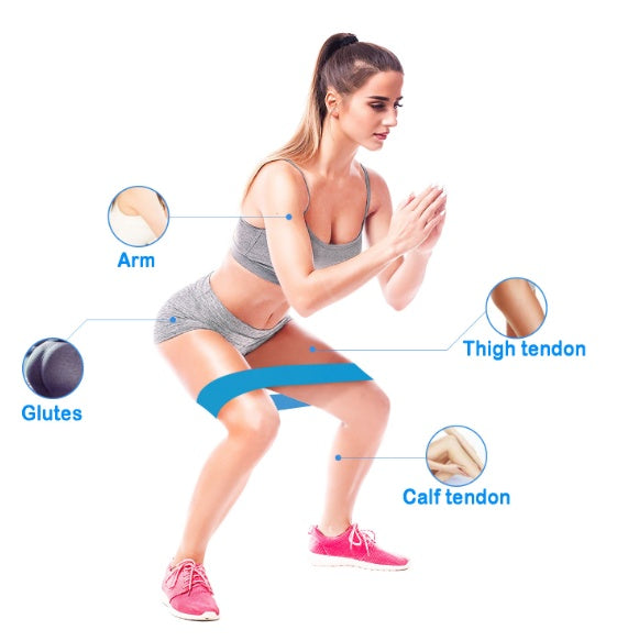 Premium Booty Resistance Band for Women - Non-slip, Durable and cute, Hip and Leg Training